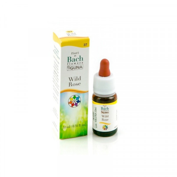 Guna - Bach Flower 37 wild rose drops 10 ml, Guna - Bach Flower 37 капли шиповника 10 мл,