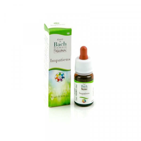 Guna - Bach Flower 18 impatiens drops 10 ml, Guna - Цветок Баха 18 недотроги капли 10 мл,