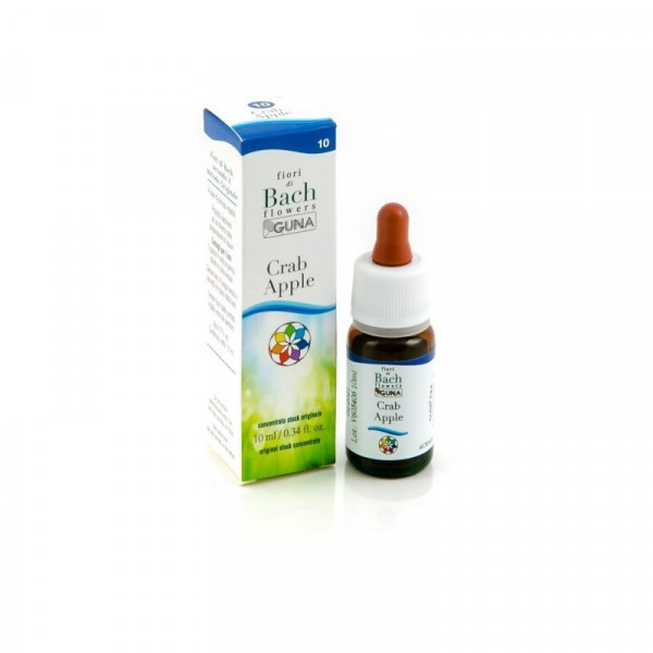 Guna - Bach Flower 10 crab apple drops 10 ml, Guna - Цветок Баха 10 капель крабового яблока 10 мл,