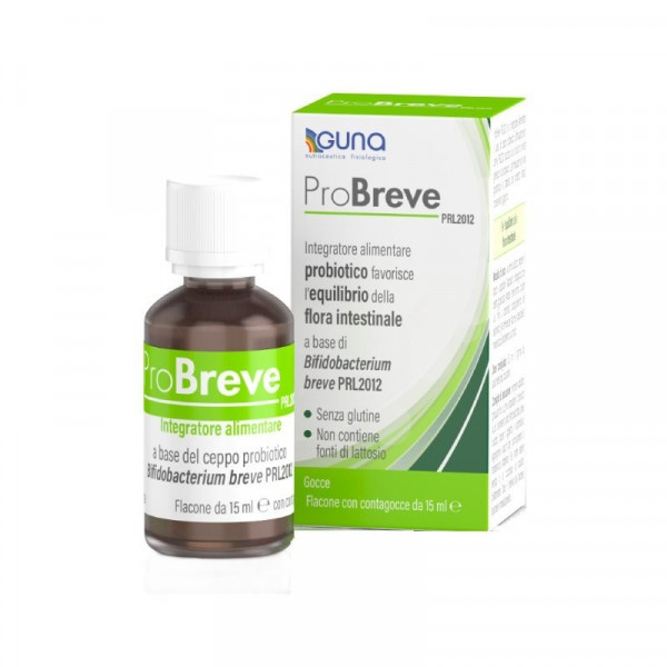 Guna - ProBreve PRL2012 - Probiotic Supplement 15 Ml, Guna - ProBreve PRL2012 - Пробиотическая добавка 15 мл,
