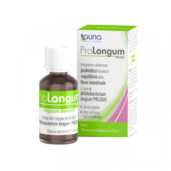 Guna - ProLongum PRL2022 - Probiotic Supplement 15 Ml, Guna - ProLongum PRL2022 - Пробиотическая добавка 15 мл,