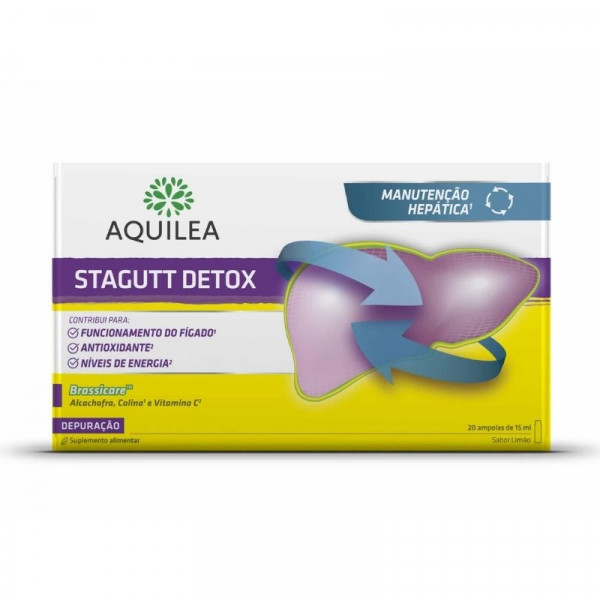 Aquilea Stagutt Detox 20 ампул для детокса печени