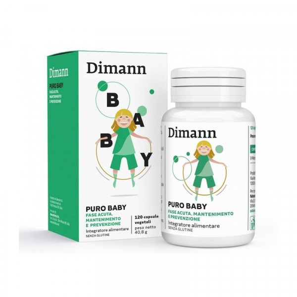 Dimann Puro Baby - добавка для мочевыводящих путей 120 капсул