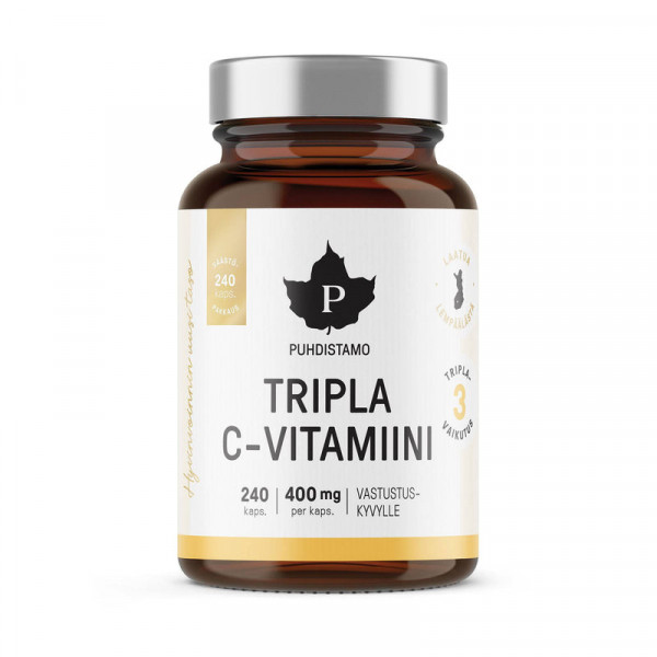 Purification Tripla Витамин С 400 мг ,240 капсул Purification Tripla Витамин С 400 мг ,240 капсул