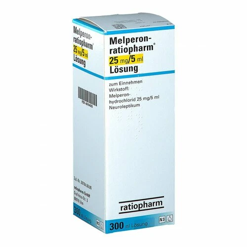 Melperon-ratiopharm 25mg/5ml LösungМельперон ,300 мл Melperon-ratiopharm 25mg/5ml LösungМельперон ,300 мл