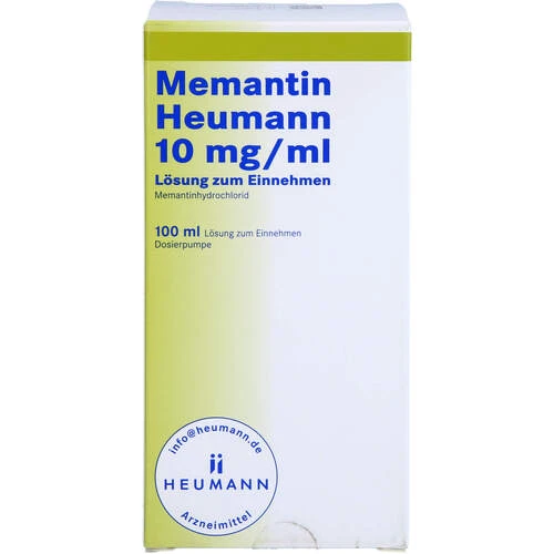 Memantin Heumann 10mg/ml Lösung zum Einnehmen Мемантин 100 мл Memantin Heumann 10mg/ml Lösung zum Einnehmen Мемантин 100 мл