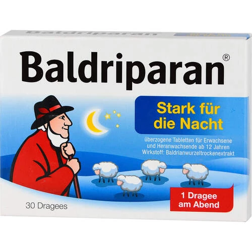 Baldriparan stark für die Nacht Балдрипаран крепкий на ночь,30 таб Baldriparan stark für die Nacht Балдрипаран крепкий на ночь,30 таб