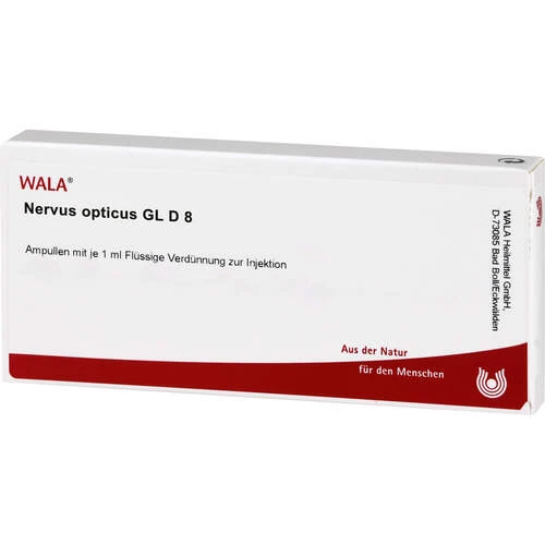 NERVUS OPTICUS GL D 8 Нервус оптикус D 8 ампулы 10 шт NERVUS OPTICUS GL D 8 Нервус оптикус D 8 ампулы 10 шт