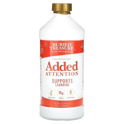 Buried Treasure / Liquid Advantage Added Attention, 496 мл Поддержание концентрации внимания у детей от 4 лет 