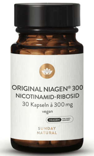 Оригинальный ниаген SUNDAY / Original Niagen® 300 мг Nicotinamid-Ribosid, 30 капсул Оригинальный ниаген SUNDAY / Original Niagen® 300 мг Nicotinamid-Ribosid, 30 капсул