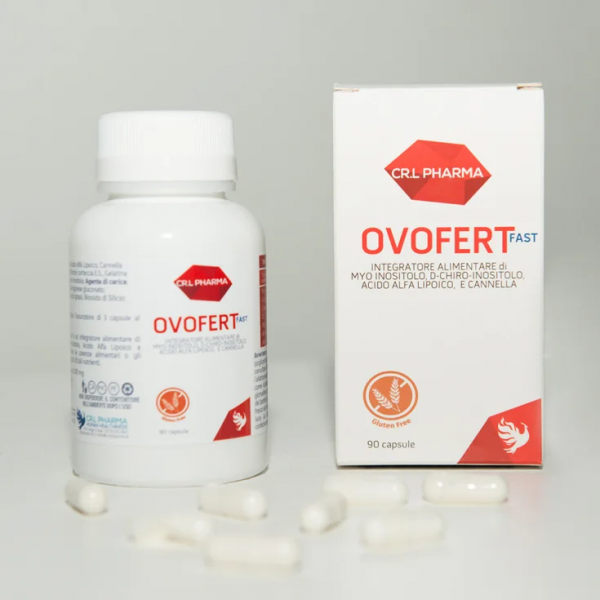 Cr.L Pharma Ovofert, добавка от женского бесплодия и при СПКЯ,90 капс Cr.L Pharma Ovofert, добавка от женского бесплодия и при СПКЯ,90 капс