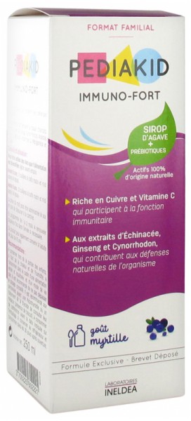 Pediakid Immuno-Fort Familienpackung педиакид иммунно-форт 250 мл