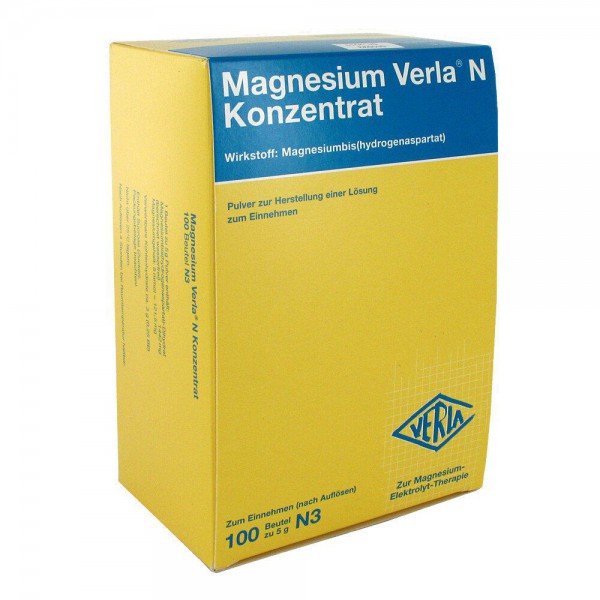 Magnesium Verla N Konzentrat Магний Верла концентрированный в порошках,100 шт Magnesium Verla N Konzentrat Магний Верла концентрированный в порошках,100 шт