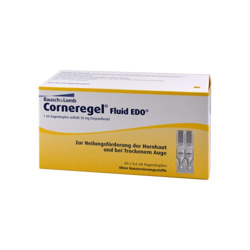 Corneregel Fluid EDO Augentropfen, Корнерегел Флуид EDO, глазные капли, 60X0.6 мл