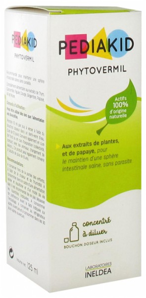 Pediakid Phytovermil-Konzentrat zur Verdünnung Педиакид Фитовермил концентрат для разведения 125 мл Pediakid Phytovermil-Konzentrat zur Verdünnung Педиакид Фитовермил концентрат для разведения 125 мл