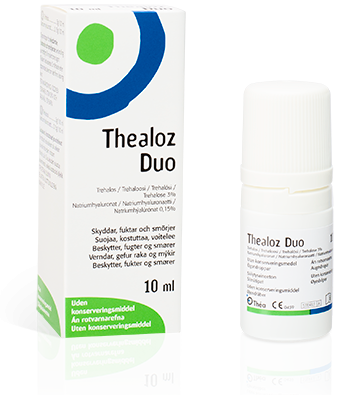 Thealoz Duo silmätipat Глазные капли Теалоз Дуо 10 мл