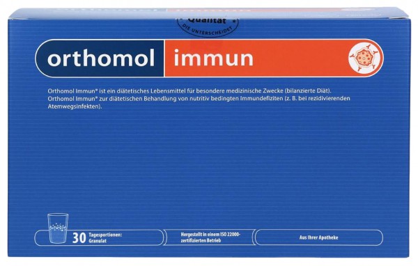 Orthomol immun Ортомол иммун витамины питьевые,30 флаконов