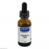 PURE ENCAPSULATIONS Vitamin D3 Liquid,22.5 ml ЧИСТЫЕ ИНКАПСУЛЯЦИИ Витамин D3 в жидком виде,22,5 мл