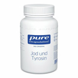 Pure Encapsulations Jod und Tyrosin,60 Stk. Чистые инкапсуляции йода и тирозина,60 шт.
