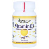 Biomenta Витамин D3 сильный 20000 Международных Единиц,120 шт